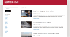Desktop Screenshot of fais-pas-le-malin.com