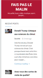Mobile Screenshot of fais-pas-le-malin.com